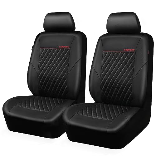 CAR PASS Funda acolchada de cuero para asiento de dos asient