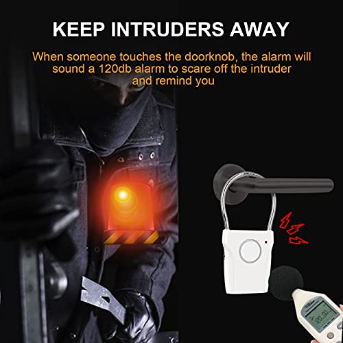 Alarma para manija de puerta, alarma de puerta para segurida