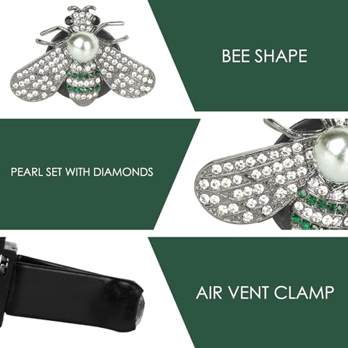 Bling Bee - Clips de ventilación de aire, ambientador de coc