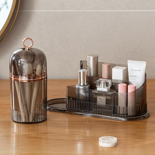 CANITORON Organizador de maquillaje para tocador y baño, org