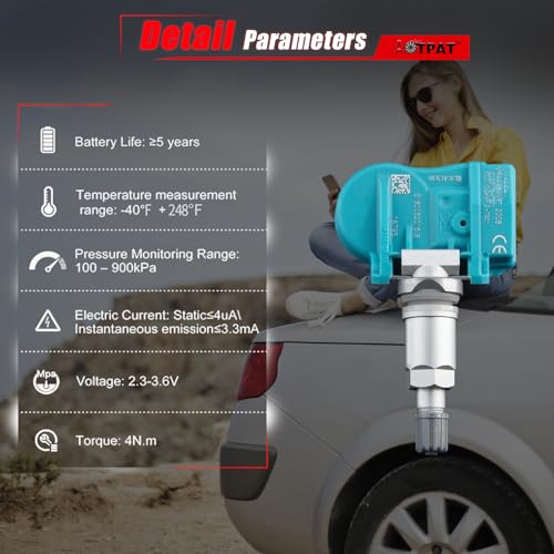 Sensor TPMS preprogramado de 315 MHz se adapta a: Honda Civi