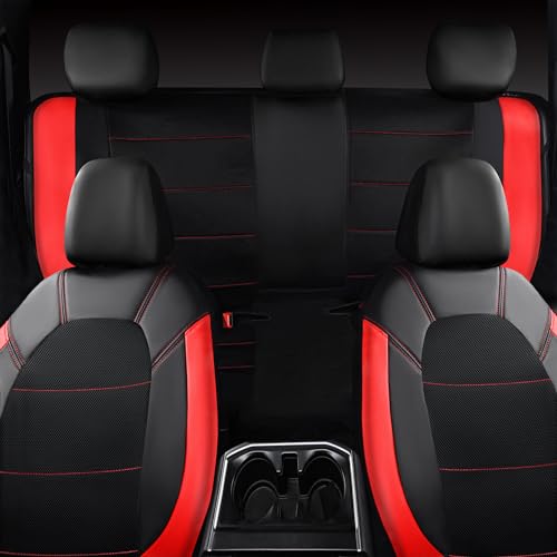 Car Pass - Fundas universales de cuero para asiento de autom