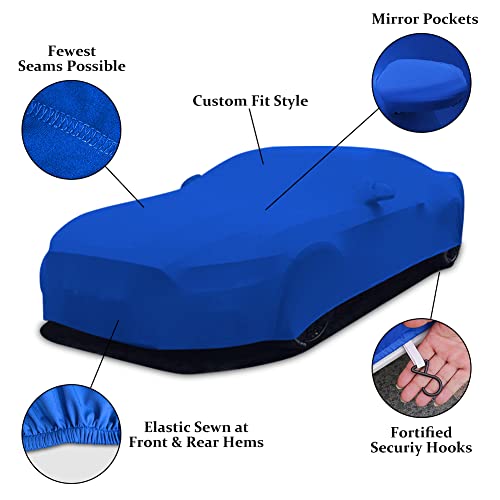 WinPower Funda de coche para interiores, protección elástica