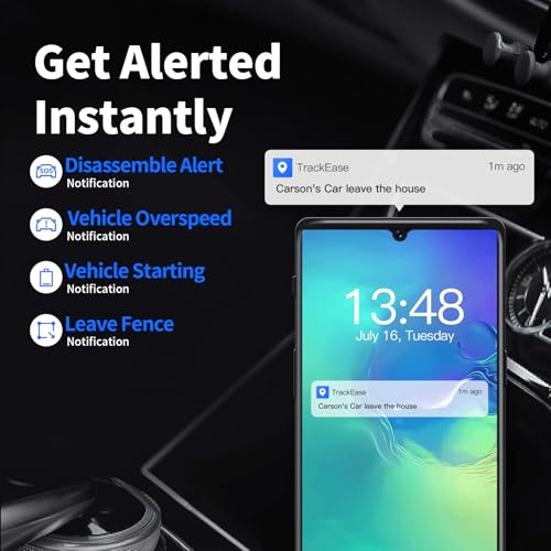 Wired GPS Tracker for Vehicles No Monthly Fee, No Subscripti