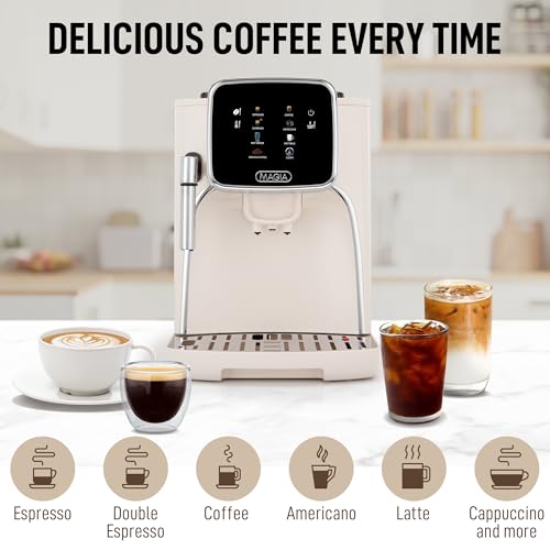 Zulay Kitchen Magia Clasica - Máquina de café espresso total
