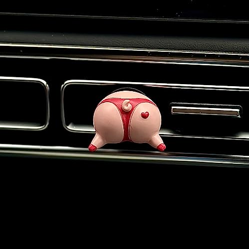 Divertida decoración de ventilación de coche y clip con ambi