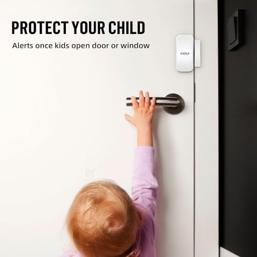 KERUI Kit de sistema de alarma de seguridad para interiores