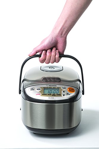Zojirushi NS-LHC05 Olla arrocera y calentador Micom, inoxida