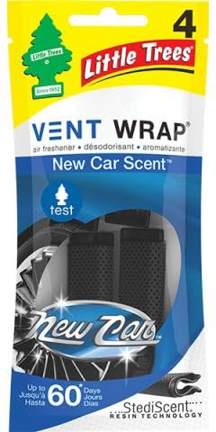 Little Tree Vent Warp - Paquete de 4 unidades de aroma surti