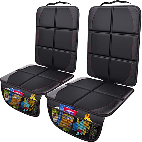 Gimars Protector de asiento de automóvil, 2 unidades, tela 6