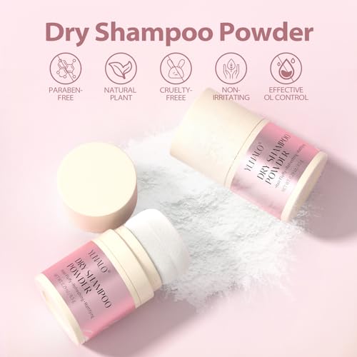 YLNALO Champú seco en polvo, paquete de 2 unidades, cabello
