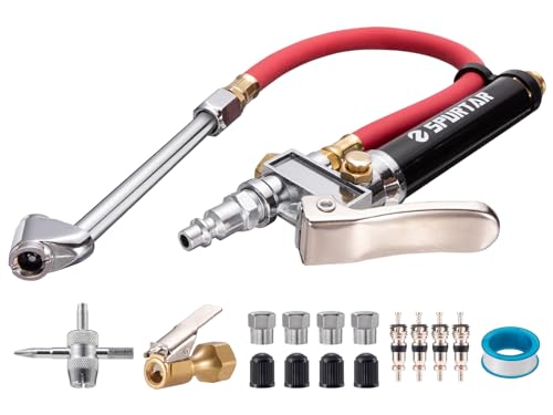 Spurtar 10-120 PSI Inflador de neumáticos, alta resistencia,