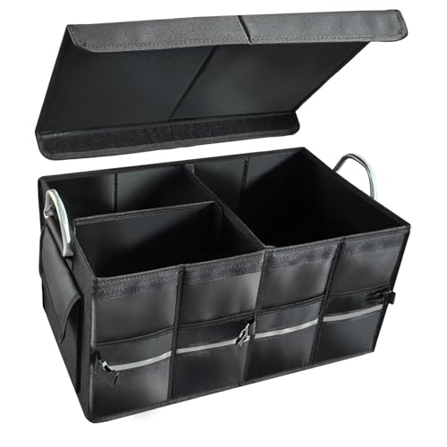 Organizador plegable para maletero de automóvil, organizador