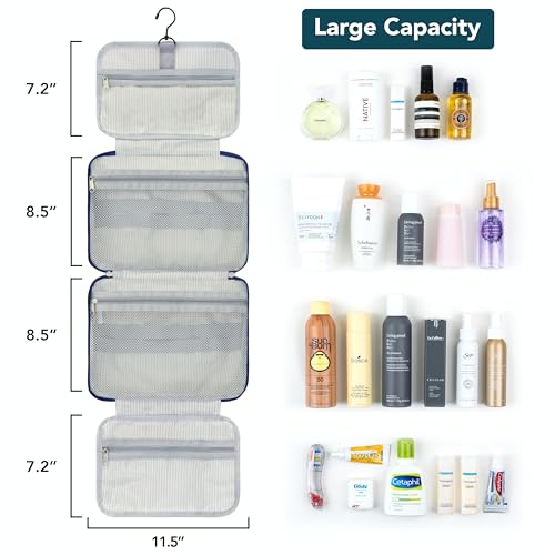 PAVILIA Neceser colgante, bolsa de viaje para mujeres y homb