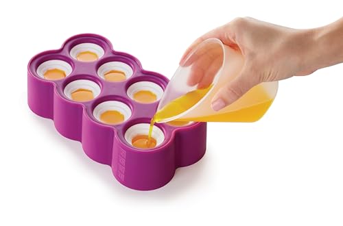 ZOKU Moldes para anillos – 8 moldes de silicona para paletas