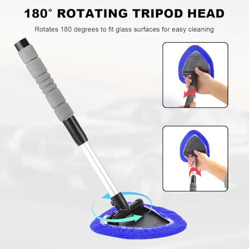 Car Windshield Cleaning Tool, Automotive Window Cleaner with
