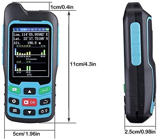 Medidor de cálculo de longitud y área de tierra GPS GLONASS