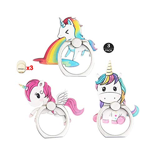 ZOSTLAND 3 piezas de anillo de teléfono Pegaso de caballo ar