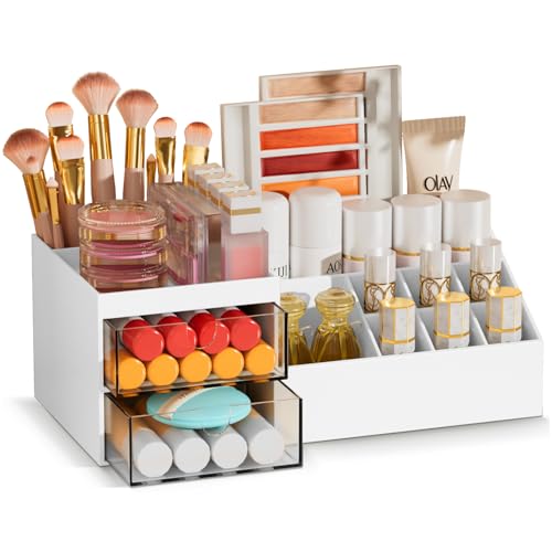 Subsky Organizador de maquillaje con cajones, fácil almacena