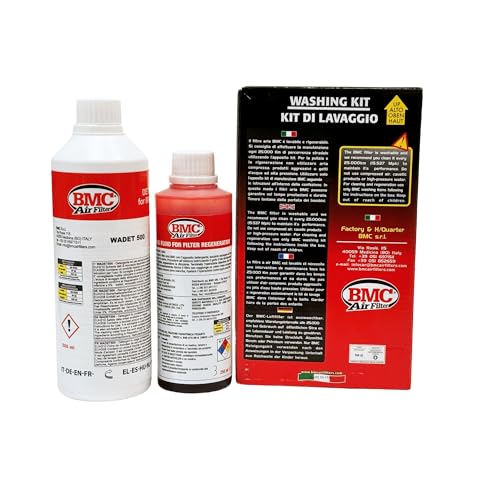 BMC (WA250-500) Kit completo de lavado de filtro de aire aut