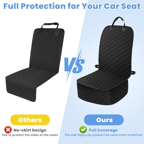 Fundas de asiento de automóvil para perros, impermeables, pa