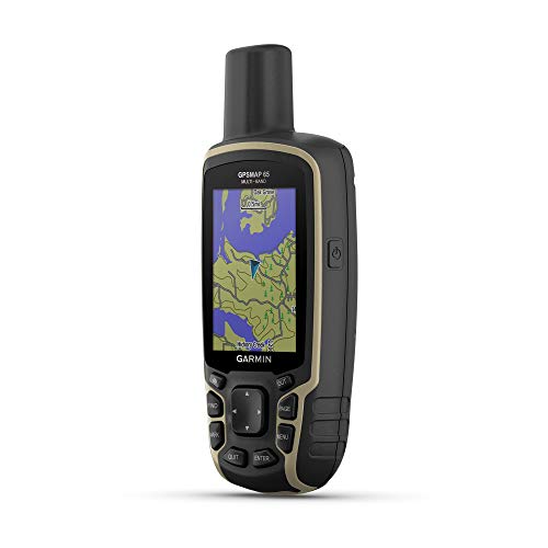 Garmin GPSMAP 65, de mano con botón con soporte satelital am