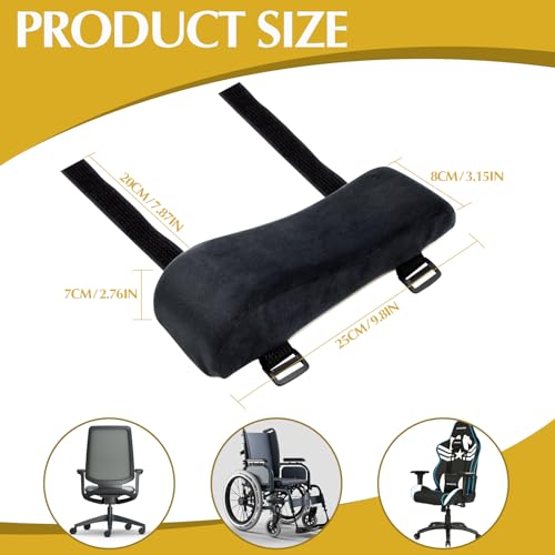 Ysks'hf Almohadillas para brazos para silla de oficina, cojí