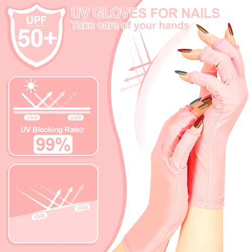 chemotex Guantes de uñas UV: protección profesional de manic