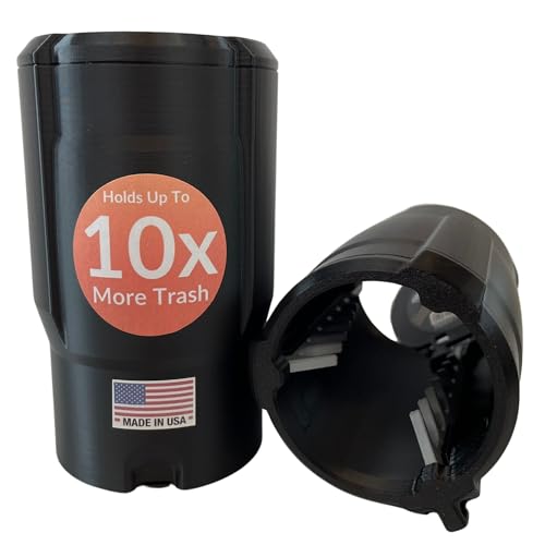 Bote de basura portátil para automóvil, compactación de basu