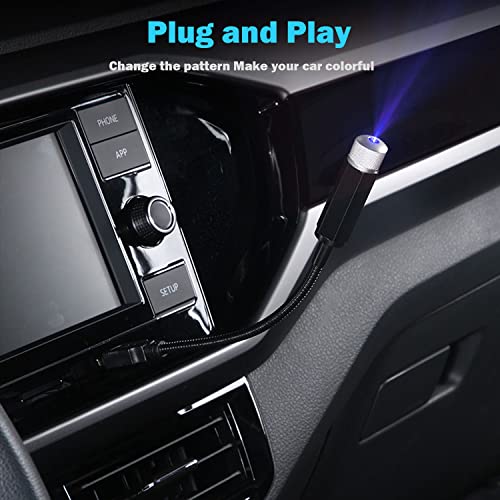 LEDCARE Luz nocturna de techo de auto, portátil, ajustable,