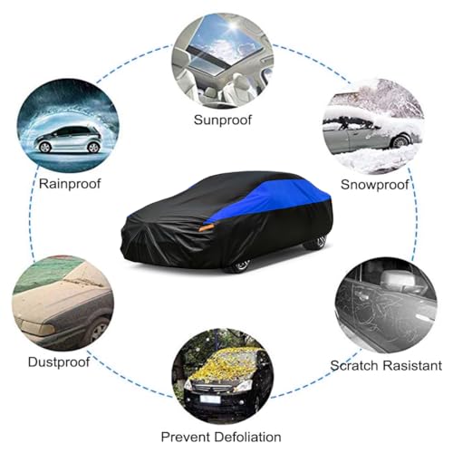 Cobertor para automóvil para todo tipo de clima, impermeable