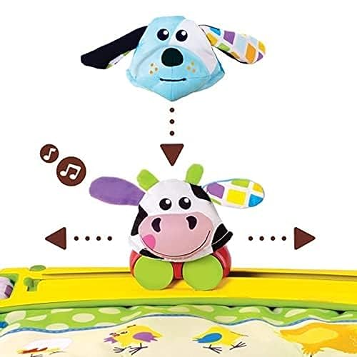 Yookidoo Alfombrilla musical para bebés y gimnasio al aire libre. Almo