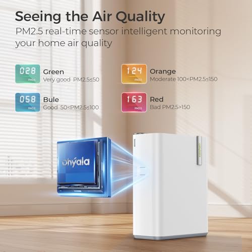 Purificadores de aire HEPA para habitación grande del hogar