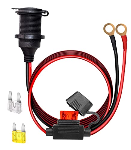 Cable de extensión de enchufe de encendedor de cigarrillos d