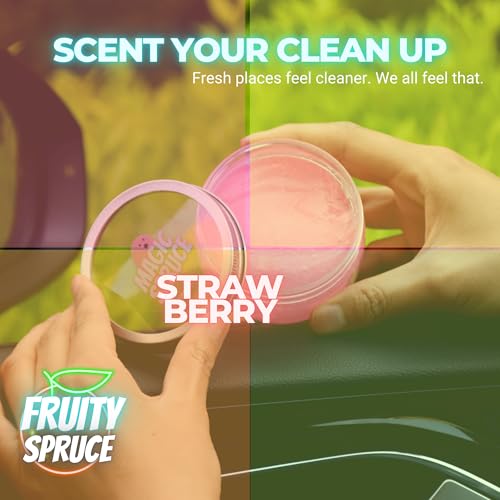 MAGIC SPRUCE - Kit de gel de limpieza para el interior del a