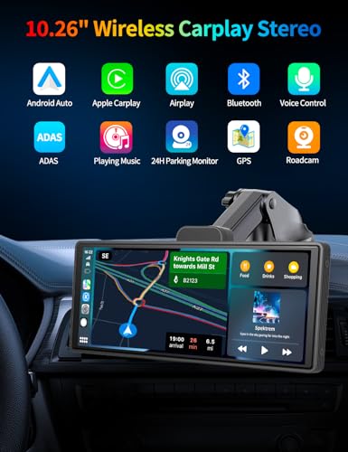 Pantalla portátil de Apple Carplay para automóvil, CarPlay A