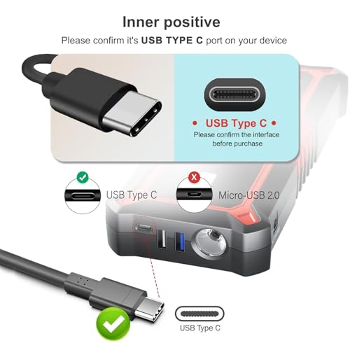 Cargador adaptador de 5V 2A AC/DC para arrancador de coche 4