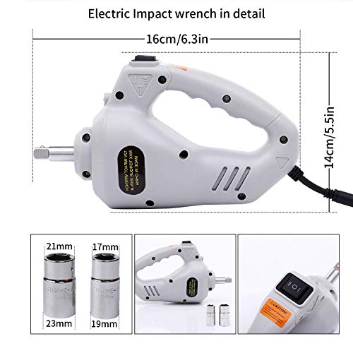 Kit de gato eléctrico para automóvil de 12 V con tijera eléc