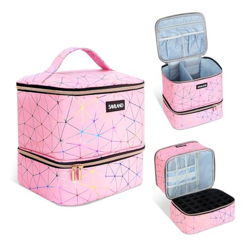 SAVILAND Bolsa organizadora de esmalte de uñas: organizador