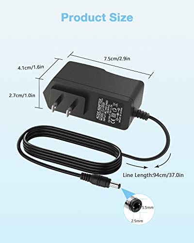 Aclorol Adaptador de fuente de alimentación de 5V 2A 100-240