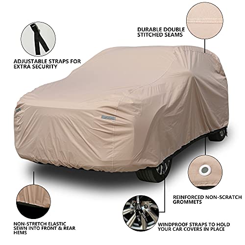 Coverado - Funda impermeable para todo tipo de clima, 6 capa