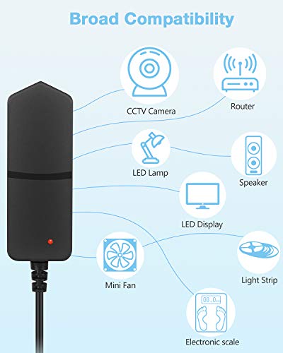 Aclorol Adaptador de fuente de alimentación de 5V 2A 100-240