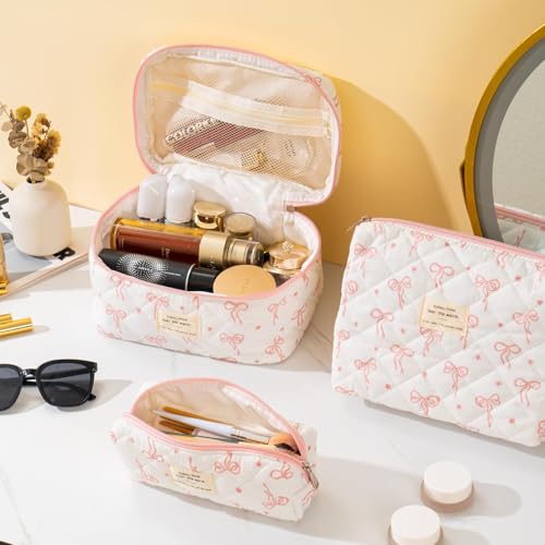Bolsa de maquillaje acolchada de algodón, Arco B, Literatura