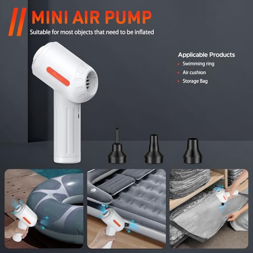 Reesibi Potente plumero de aire comprimido 4 en 1, soplador