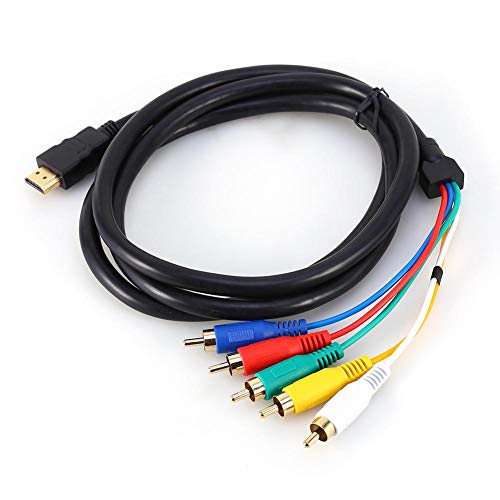 Zerone Cable HDMI a cable de 5 pies / 4.9 ft, HDMI HD 1080P