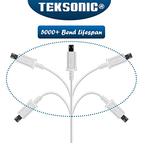 [Paquete de 12 cables micro USB a granel – 1 M/3.3 pies de c