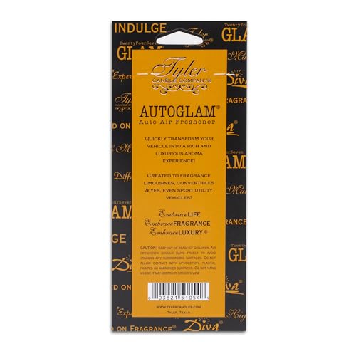 Tyler Candle Autoglam - Ambientador aromático perfumado de c