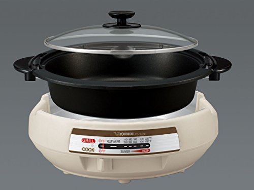 Zojirushi Sartén eléctrica EP-PBC10 Gourmet d'Expert, EP-PBC