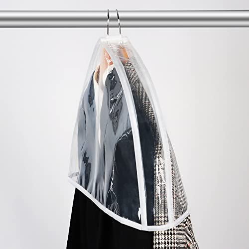 Zilink Fundas transparentes para los hombros para ropa (jueg