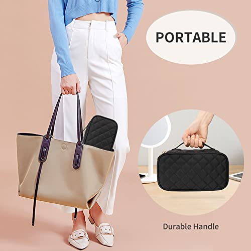 Pequeña bolsa de cosméticos, portátil, bonita bolsa de maqui